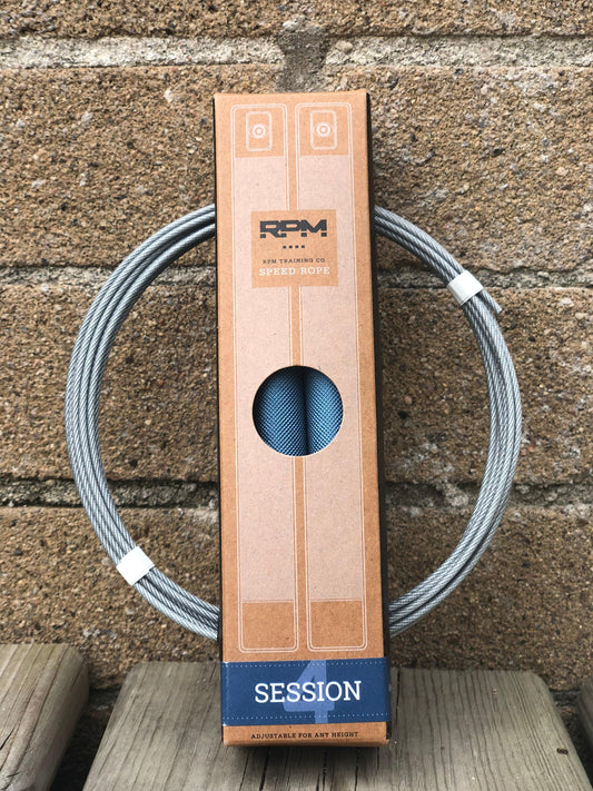 Corde a sauter rpm session 4 bleu